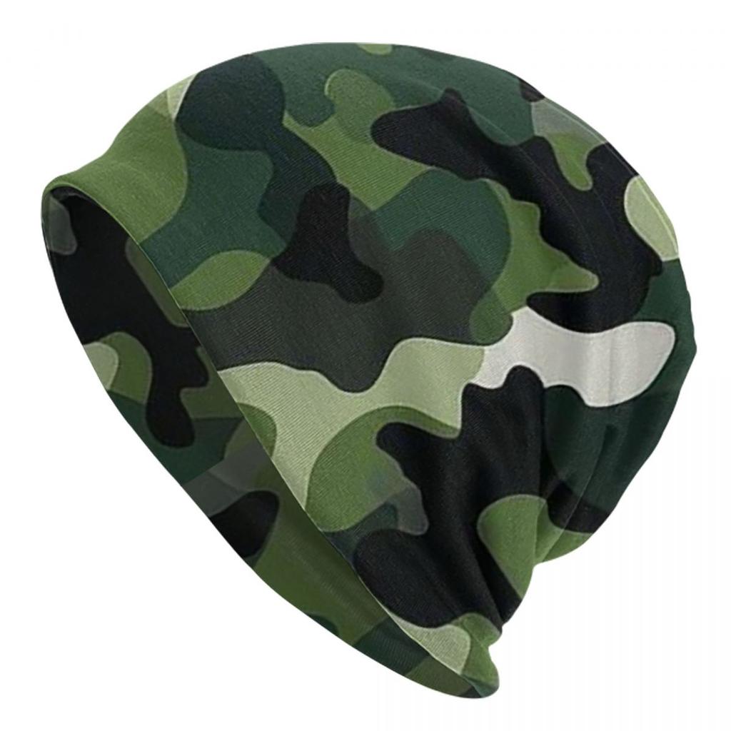 Camo Camouflage Army British DPM  Unisex Women Adult Beanies Caps Knitting Bonnet Hat Warm Hip Hop Autumn Winter  Skullies Hats