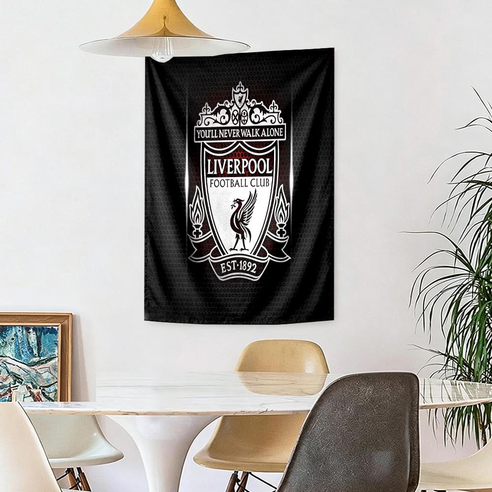 Liverpool Football Club Nástěnná dekorace Gobelín Umění pro památku mazlíčka Narozeniny Svatba Pozadí pro párty Rodinný dárek