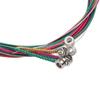 Colorful Rainbow Acoustic Guitar Strings Steel Material Light Musical Instrument Parts E-A Professional Universal Brand New