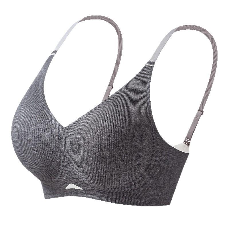 Plus Size Women S Seamless Hollow Out Jelly Cup Support Bra