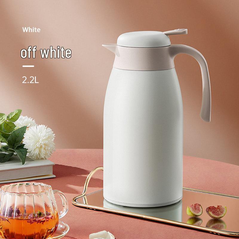 Stainless Steel Thermos Flask - Large Capacity Hot Water Bottle for Home Use