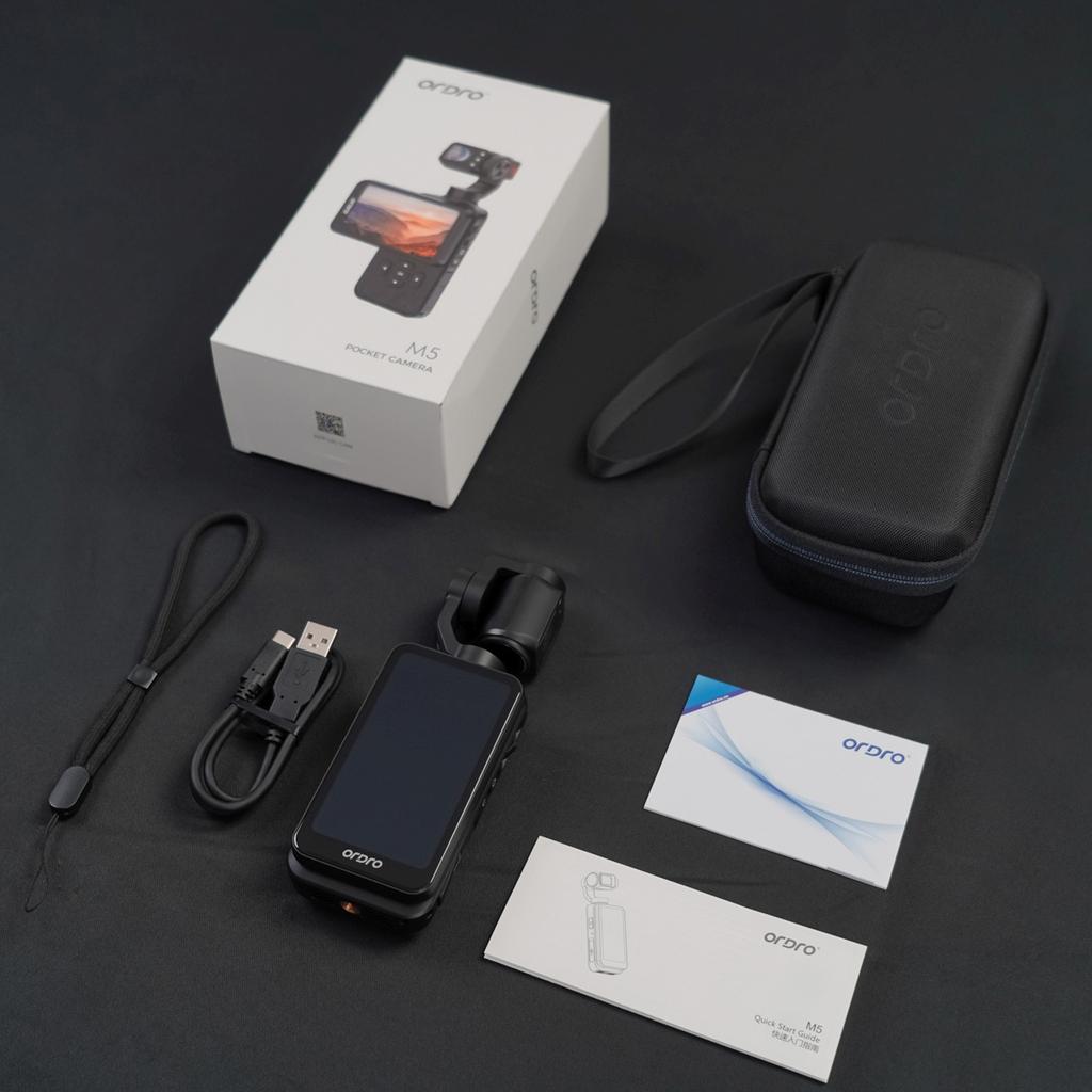 Kamera Z 3-osiowym Gimbalem Do Vlog YouTube Pocket M5 5K 3.5'' IPS