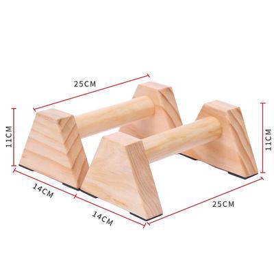 Pine Wood Calisthenics Push-up & Planche Bars