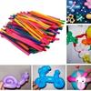 100Pcs Candy Colored Long Balloons Scene Decoration Party Supplies Handmade Balloon Bouquets Long Balloon Accessories Wholesale