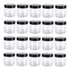 Empty Pet Jar with Lid Multipurpose Storage Bottle Slime Cosmetics Container