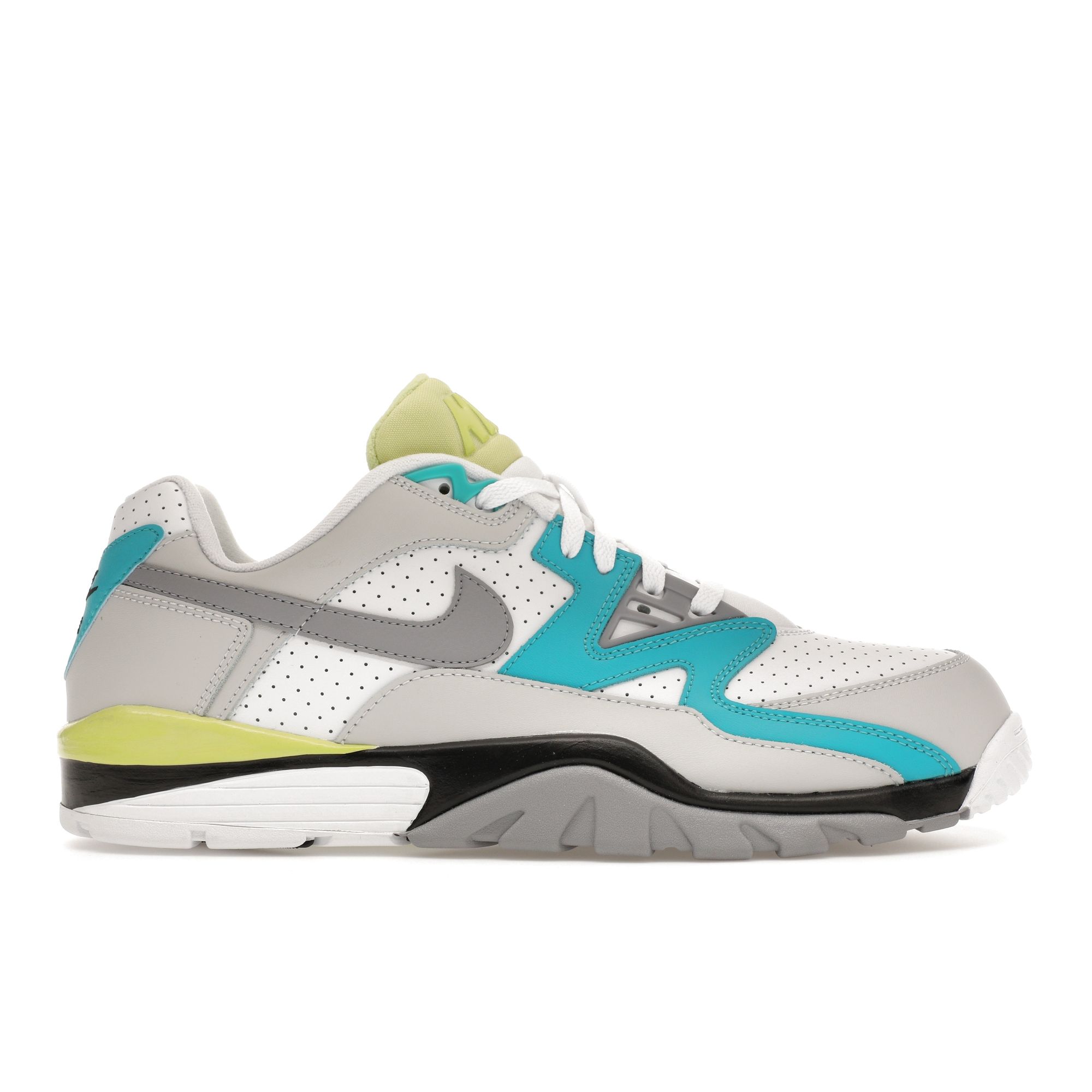 

Nike Air Cross Trainer 3 Low Men White Cement Grey Neutral Grey Teal Nebula Citron Black FQ8829-100 EU 42