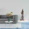 Sculpture Figurine Artwork Collectible Ornament Statue for Desk Decoration Bookcase Living Room