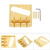 Metal Quality TL Electric Guitar Bridge Tailpiece Tail Part Set Accessory(Golden)