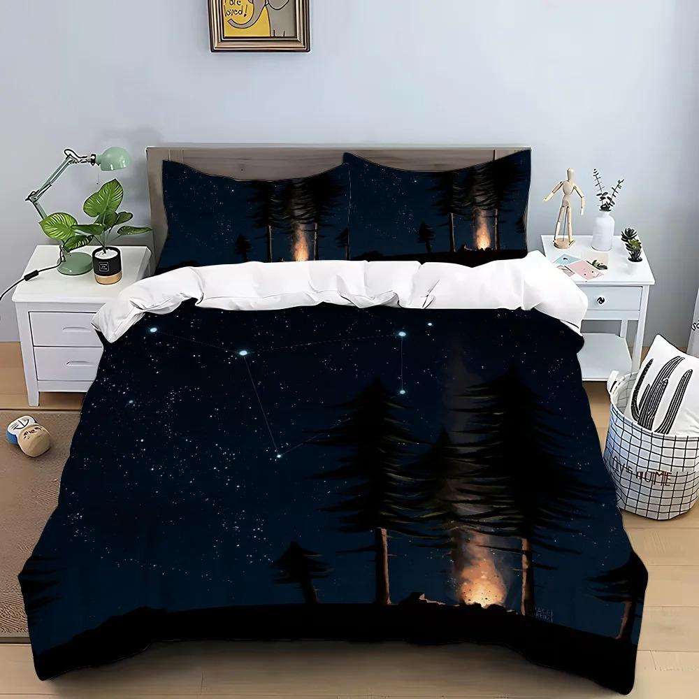 Game Outer Wilds Duvet Cover Pillowcase Bedding Set Adult Boy Girl Beroom Decoration Children Single Double Large Size