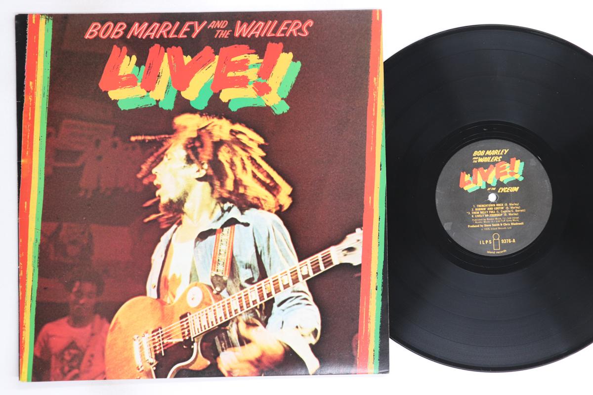 

LP Record BOB MARLEY, WAILERS - Live! ILPS9376 ISLAND 1975 UK Reggae, Ska & Dub Used