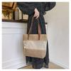 Handwoven Straw Tote Bag for Women Summer Beach Vacation Style Picnic Handbag CLE