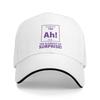 Adult FUNNY PERIODIC TABLE AH THE ELEUnisexT OF SURPRISE Sandwich Hat  Outdoor Baseball Caps Sun Hats Adjustable Fishing Hat
