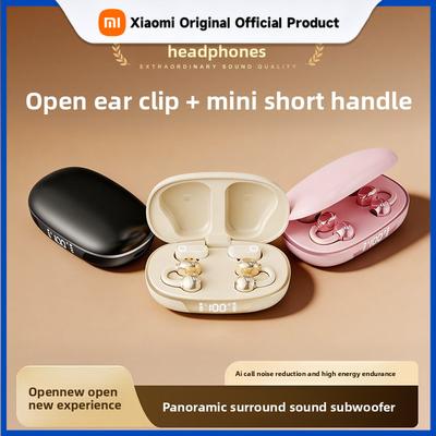Xiaomi 2026New Wireless Ear Clip Bluetooth Headphones with Noise Reduction, Sports Features, Long Battery Life, and High Sound Quality