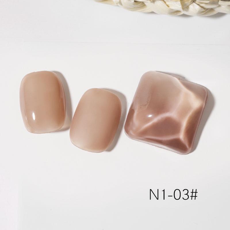 

2024 Ice Transparent Nude Gel Polish - 6 Colors, Hot Selling, Light Therapy Ice Tea Shades