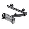 Car Rear Seat iPad & Phone Holder - Adjustable Mount for Lazy Comfort