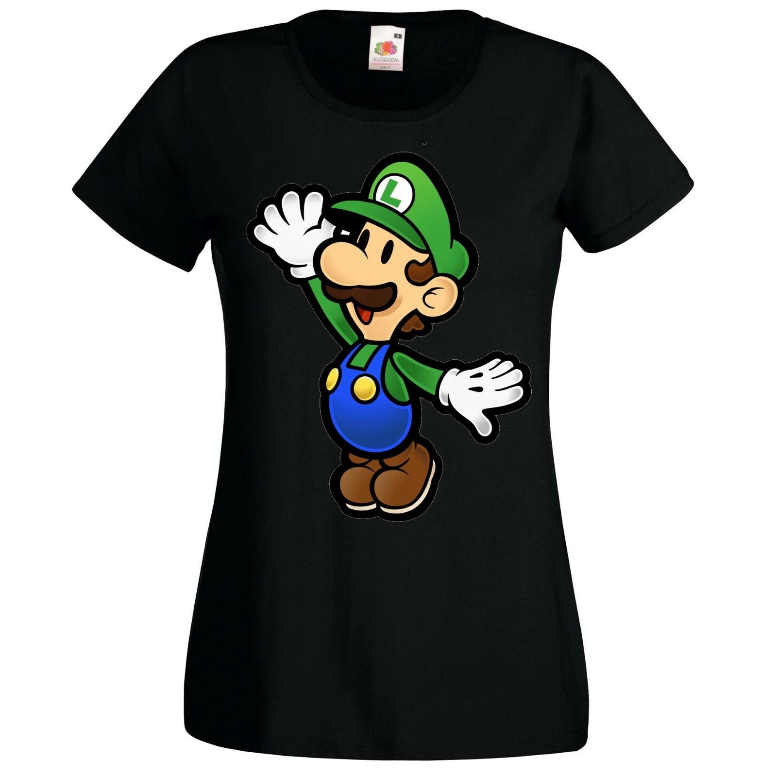 Youth Designz Luigi Kids kids boys T-Shirt Print Funny Saying Mario Geek Nerd Gaming 130