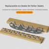 Stainless Steel Figure Skate Blade 253/290MM Skate Shoes Blade Ice Skating Blade  Winter Sports