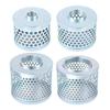 Heavy Duty Solid Blocking Pump Filter Round Hole Suction Strainer Basket Suitable For Pump Systems Prevents Debris Entry