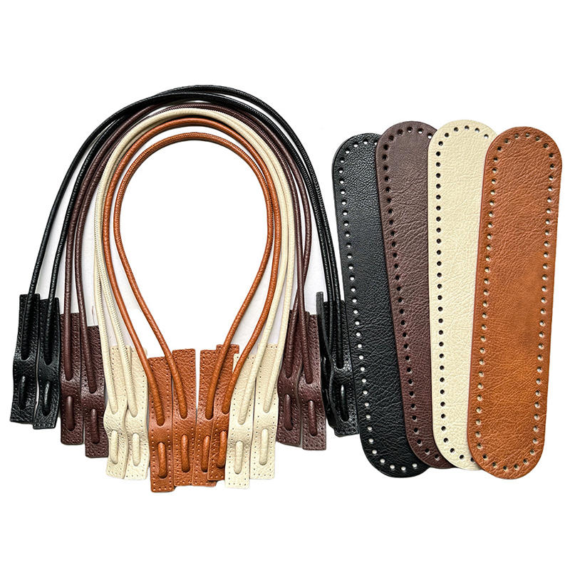 High Quality Handbag Bag Belts Bottoms DIY Knitting Bags Handle 1 Set Handmade Bag Bottom and Handles Shoulder Bag Straps
