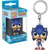 Porte-Clé - Pocket Pop! - Sonic The Hedgehog - Sonic avec Anneau - 4 cm - Vinyle