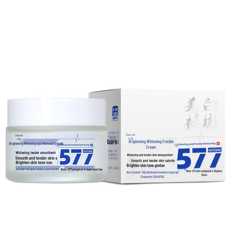 577 Aufhellende & Fleckenentfernende Creme 50g - Hellt den Hautton auf, glättet und mildert Flecken