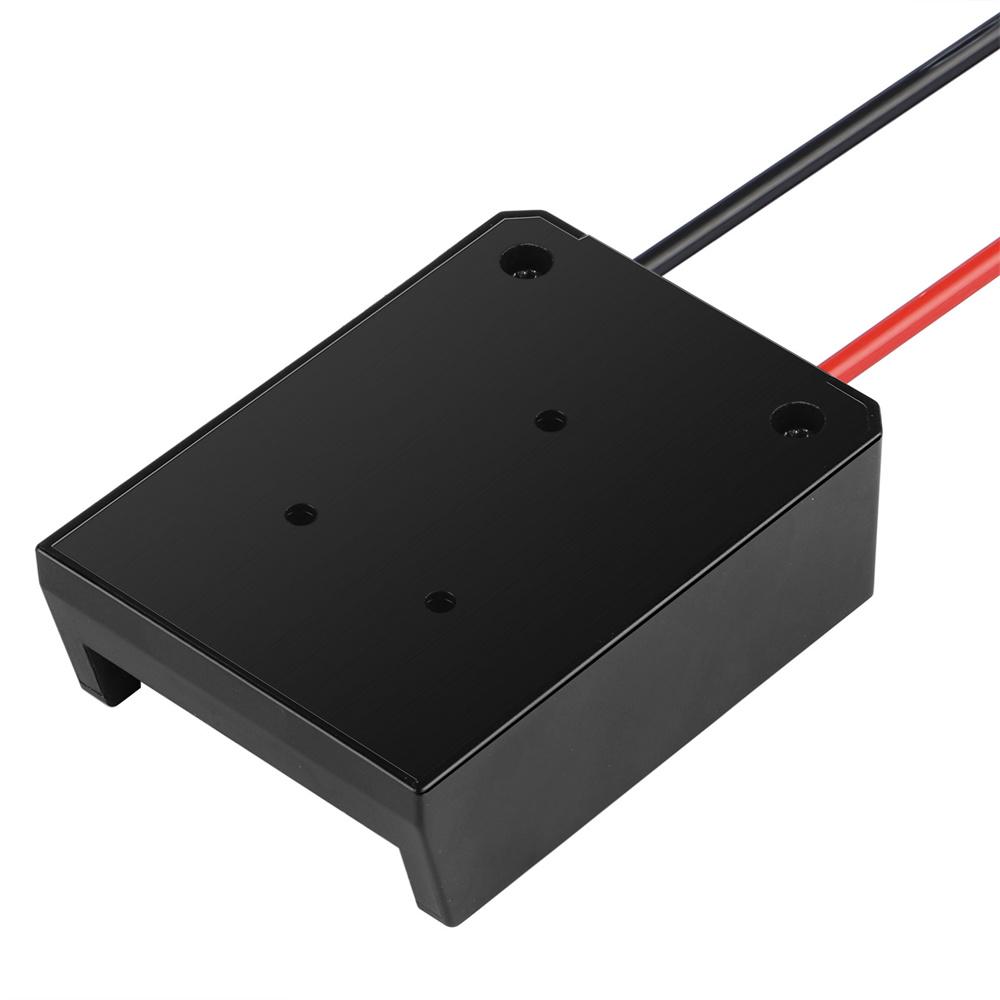 Ekstern batteriadapterkonverter for M18 18V 20V litiumbatteri DIY Power Tool Elektrisk forlengelsesutgangsadapter