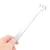 Handheld Rustproof Rakes 3-Prong Stainless Steel Root Rakes Loosen Soil Tool Ergonomic Handle for Gardening Plant