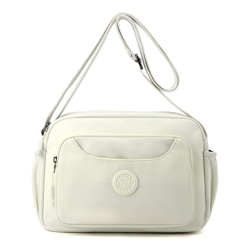 Women's Multi-Layer Shoulder Bag Solid Color Crossbody Bag Mother Bag
