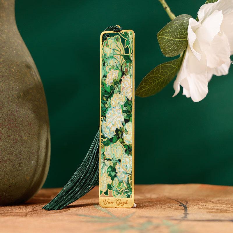 

1 шт. полая литературная цветочная металлическая закладка изысканная картина подсолнух ирис роза форма подарки для любителей книг писателей читателей 1PCS