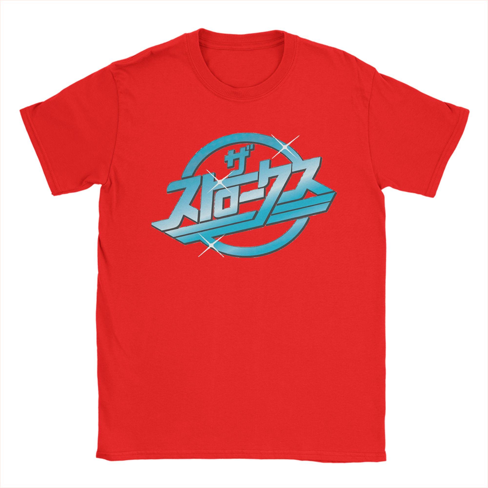 

The Strokes Band T Shirts for Men Pure Cotton Funny TShirts Round Neck Tees Short Sleeve Clothing Printing S