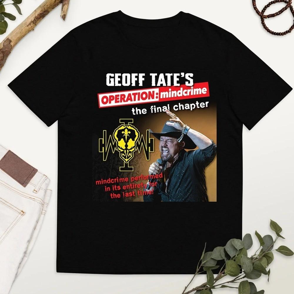 

GEOFF TATE S OPERATION MINDCRIME THE FINAL CHAPTER T Shirt Full Size TU209 Unisex T-Shirt XXL