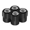 APU1  4PCS Metal Car Badges Wheel Tire Valve Caps Covers Car Accessories For Nissan Nismo X-Trail 1 2 T32 Almera Qashqai Skyline Note