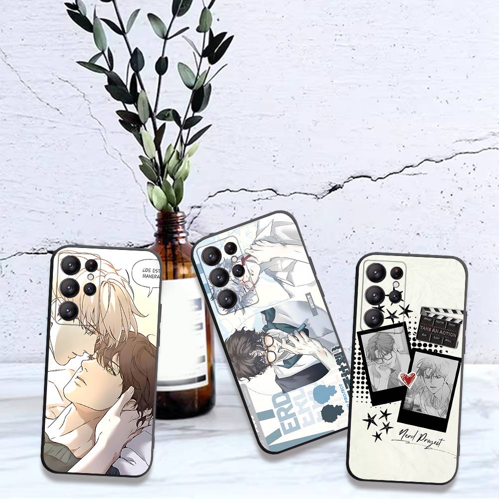 Nerd Project Bl Anime Phone Case For Samsung S 24 Fe 25 Ultra Plus 20 Lite 21 30 22 23 24 22 Ultra 5G Fundas