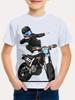 Children's T-Shirt Boy 3D Motorcycle Print T-Shirt for Boy Short Sleeve Top Active Outdoor Kids Girl T-Shirt Boy Child Tee Shirt