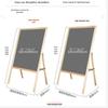 Wooden Display Stand: Original Wood Color, 60x80 Single-Sided, 60x90 Double-Sided, Billboard Promotion Stand