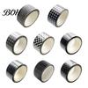 Black And White Plaid Tape Grid Washi Tape, Pattern Decorative Masking Hand-tearable for Arts, DIY Crafts, Journals, Planners, Scrapbooking,