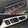 For Hyundai Encino Kona Kauai 2017 - 2025 LHD Window Lift Button Panel Cover Door Armrest Sticker 4Pcs Decoration Accessories