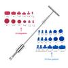 Auto Body Dent Repair Tool Manual Pull Rod Sheet Metal Repairer Dent Fix Puller Car Dent Removal Kit Vehicle Repair Tools