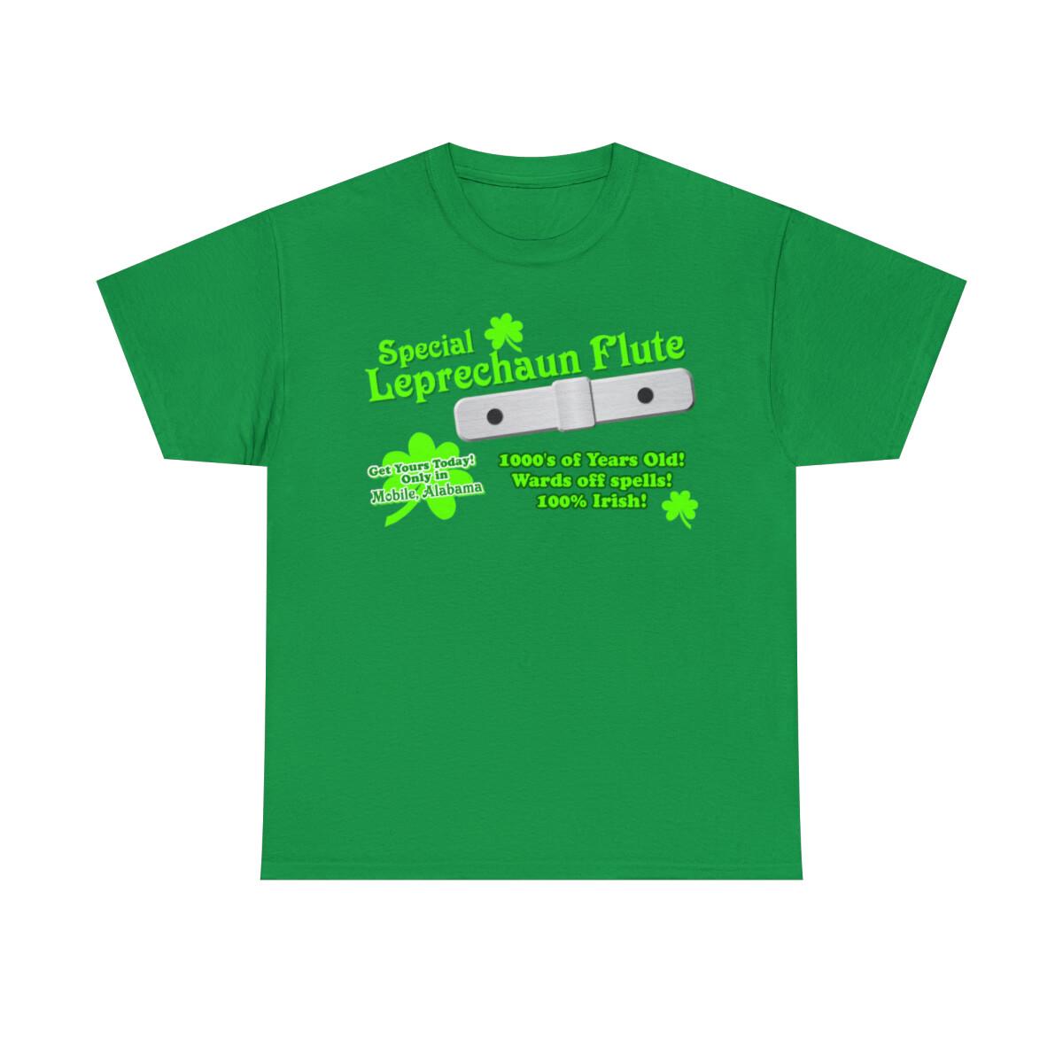 Special Leprechaun Flute St. Patrick s Day Unisex Cotton T-Shirt XL