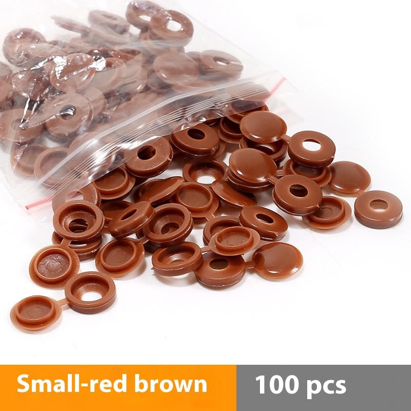 100Pcs Cross Screw Nail Cap Screw Decorative Cover Folding Buckle For Car Furniture Decorative Nuts Cover Bolts Hardware