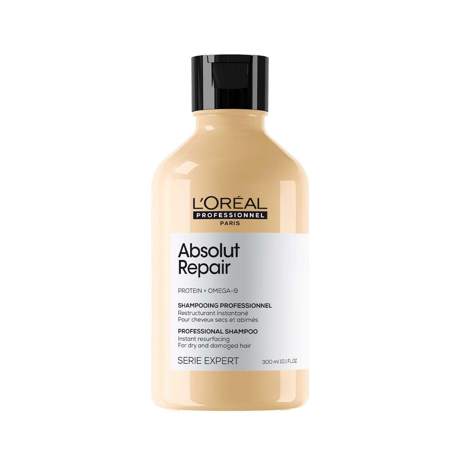 L Oréal Professionnel Шампунь Absolut Repair для сухих и поврежденных волос - 300 мл | Профессиональный шампунь для укрепления и восстановления волос