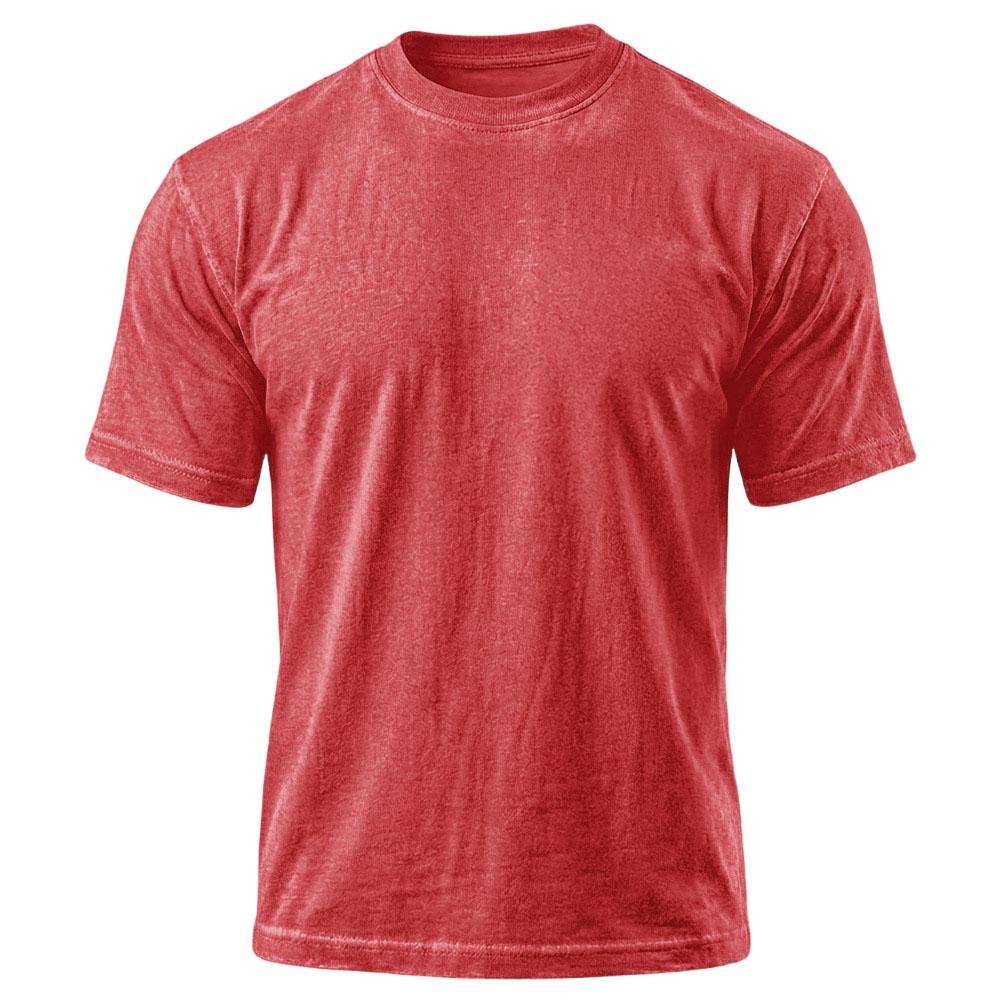 

Men s Casual Short-Sleeve -Weave Shirt XL червоний