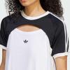 Adidas Originaalid Cali T-särk Moodne Mugav Vabaaja Lühikeste Varrukatega T-särk Naiste Topid Valge JZ6784
