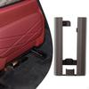 Car Seat Sliding Track Cover Anti Kick Fitting Vehicles High Performance Repair Scratch Resistant