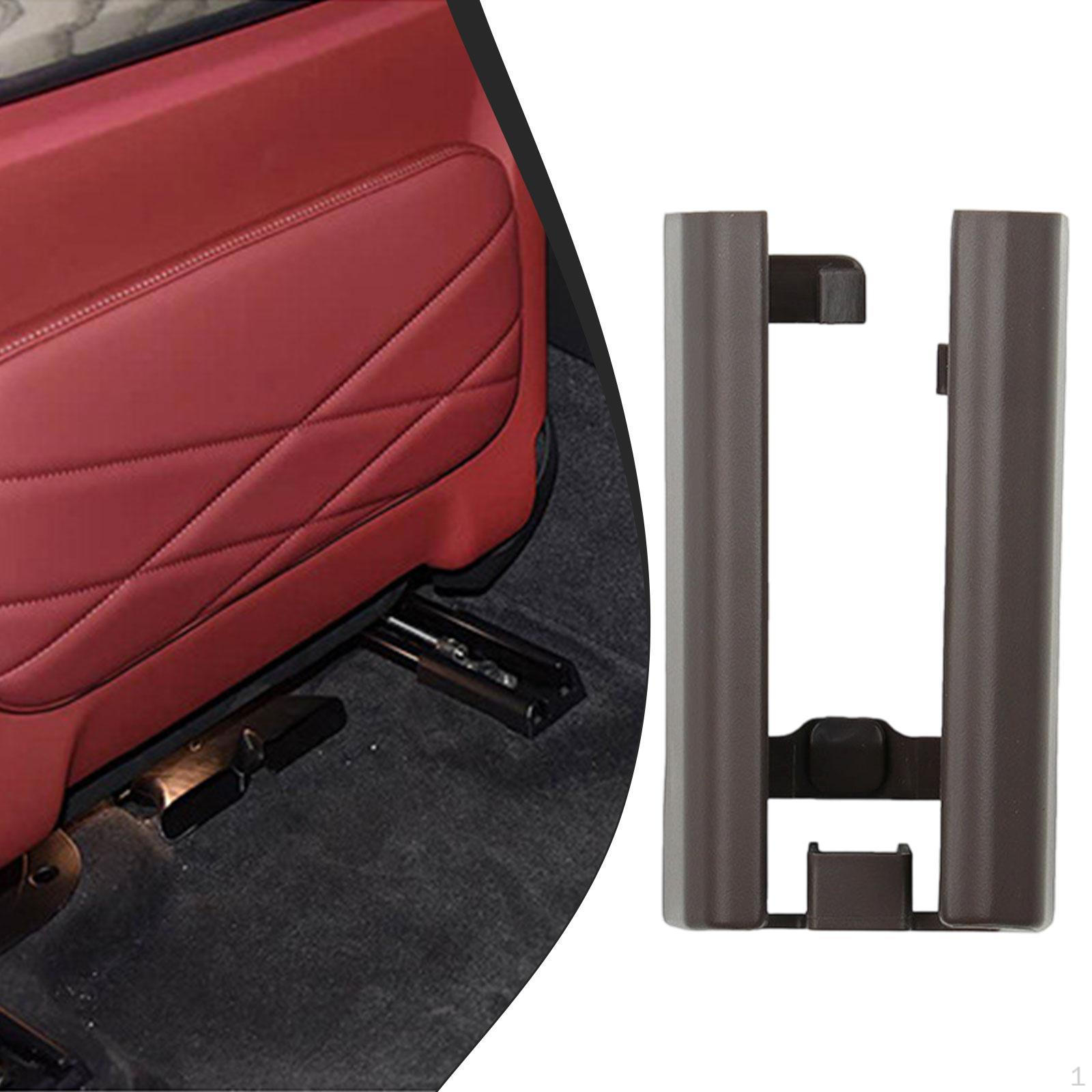 

Накладка на салазки сиденья автомобиля, защита от ударов ногами, подходит для транспортных средств, высокая производительность, ремонт, устойчивость к царапинам Coffee Rear R