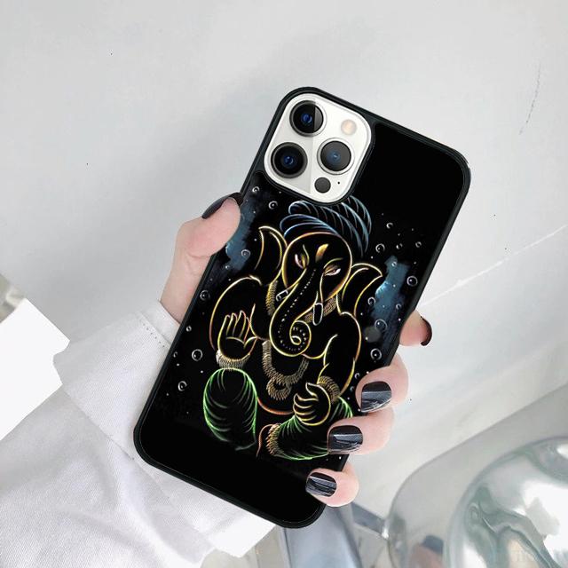 Aum Om Yoga Symbol Hindu Fitness Phone Case Cover For iPhone 17 Air 15 16 14 12 11 13 Pro MAX Plus coque
