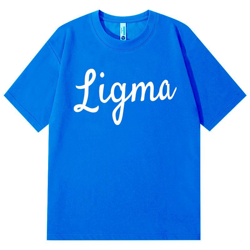 Ligma Funny Meme Tshirt Unisex Unisex Clothing High Quality Fashion Oversized T Shirt Summer Casual Cotton Short Sleeve Tshirts