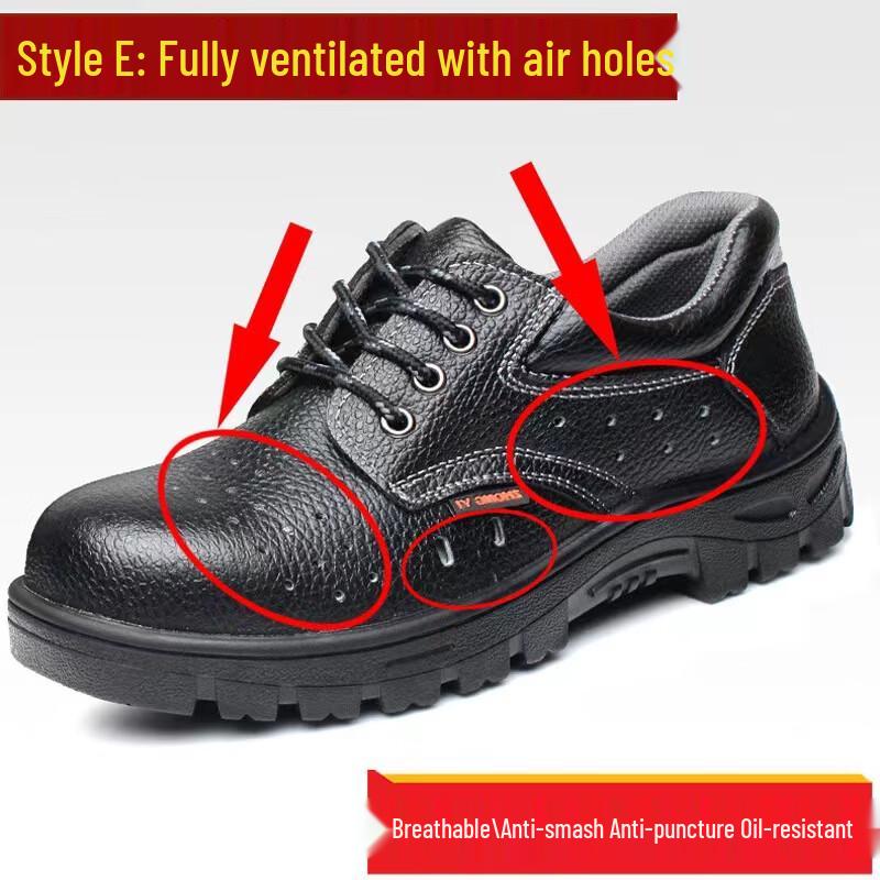 Qianyiyang Men s Lightweight Safety Work Shoes 48