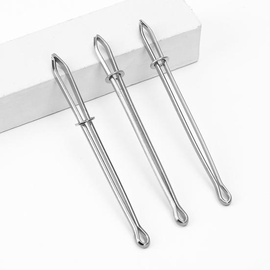 4/8 Pcs Drawstring Threader Tool Set Stainless Steel DIY Rope Wiring Clips Sewing Tool Easy Draw String Clip Replacement
