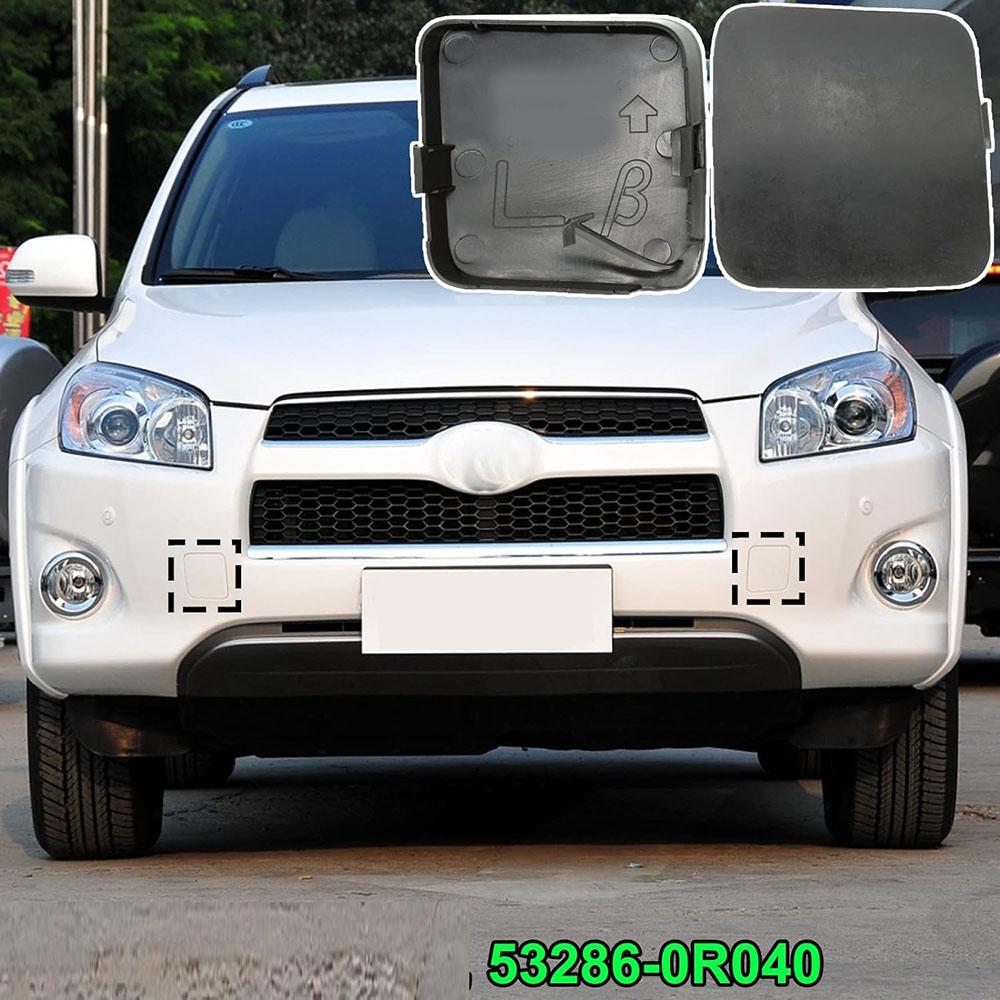 Ny 2 stk Slepekrokdeksel Øyekrok Frontfanger Høyre Venstre Kappe 53286-0R040 For Toyota RAV4 2011-2012